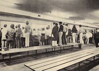 Orchard Ice Rink Lobby 1974-75